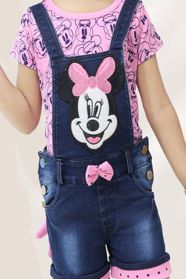 Girls Mickey mouse dungaree