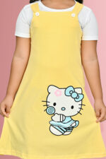 Girls casual Hello Kitty dungaree