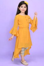 Girls long top dress set